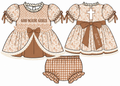PO4 - ETA MARCH - God Made Girls Smocked Diaper set