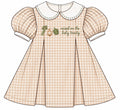 PO4 - ETA MARCH - Cajun Holy Trinity embroidered dress w/ matching bloomers