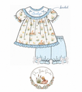 Preorder - ETA MARCH - Airboat Egg Hunt Customizable Bloomer set